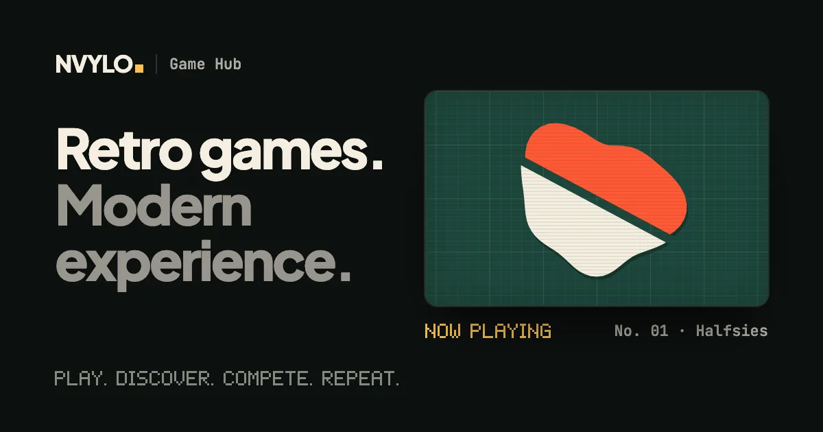 Game Hub interface